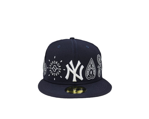 New York Mets Blackout Basic 59FIFTY Fitted