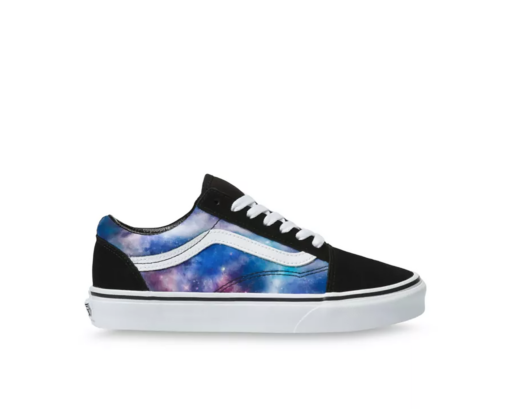 Vans old skool galaxy black true white hot sale